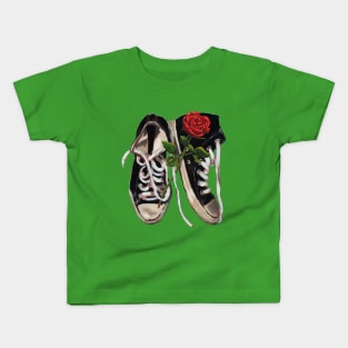 Shoes and Roses Kids T-Shirt